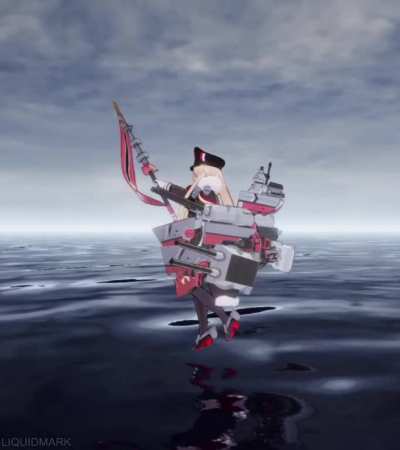 [OC] Sometimes I imagine how pissed or annoyed these guys are because of the stupid shit I make them do if these in-game models are actually sentient..... Anyways, Bismarck speen for you.