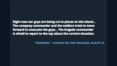 Things are only going to get worse for the occupiers - Defense of Ukraine