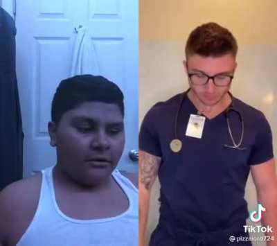 Visiting the doctor TikTok (sound on)