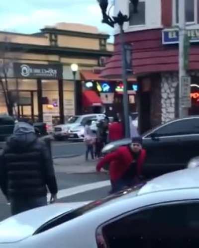 Red jacket won
