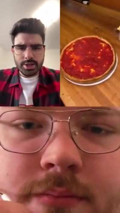 Under the sauce