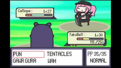 Ina finds a wild Pokémon!!