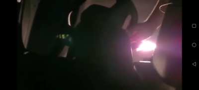 Tricking the car's safety feature into thinking you're driving with a water bottle