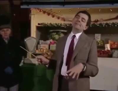 Actual rare footage from Mr. Bean’s Holiday... How fate has blessed us.