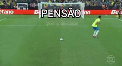 Calma Militão, é só uma cobrança de pênalti 