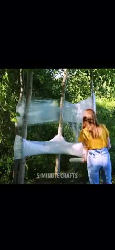If only there was a reusable, durable, and easier product to camp with instead of cling wrap....