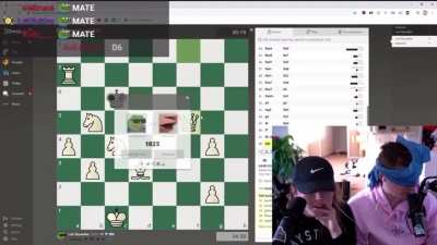 Ludwig’s blind chess blunder