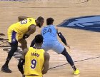 Lebron gets assaulted on live TV.