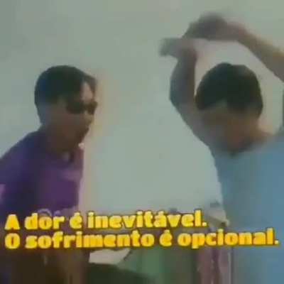 A dor é inevitável. O sofrimento é opcional