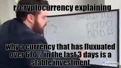 Why yes, I did put all my savings in bigchunguscoin. How could you tell?