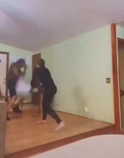 Firs (and last) time she’ll challenge him to a pillow fight