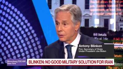 Antony Blinken, former U.S. Secretary of State:
