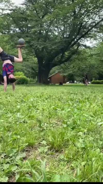 Football in the groin
