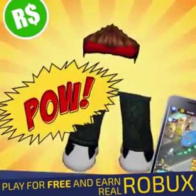 This is a REAL FREE ROBUX AD I got on YouTube