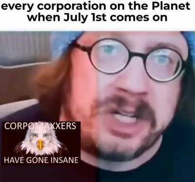 Corpobros, keep the pride colors active, cÌ¶aÌ¶pÌ¶iÌ¶tÌ¶aÌ¶lÌ¶iÌ¶zÌ¶eÌ¶ Ì¶oÌ¶nÌ¶ Ì¶tÌ¶hÌ¶eÌ¶ Ì¶mÌ¶oÌ¶nÌ¶tÌ¶hÌ¶, save lives, and fight oppression. Hold the line, my friends. ð¤ 