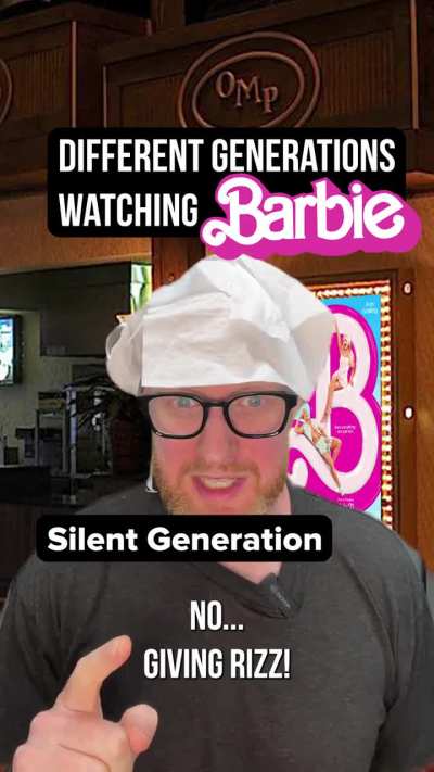Different Generations Watching âBarbieâ ð