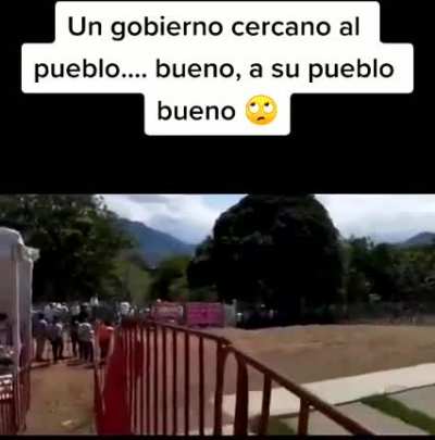 Un gobierno cercano al pueblo…