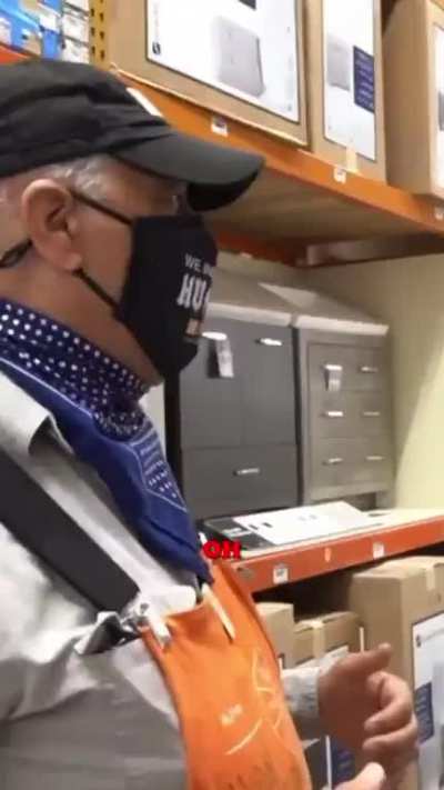 Old dude is a vibe