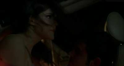 Alexandra daddario riding in a car😉