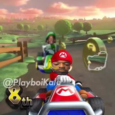 Playboi carti vs lil uzi vert on mario kart