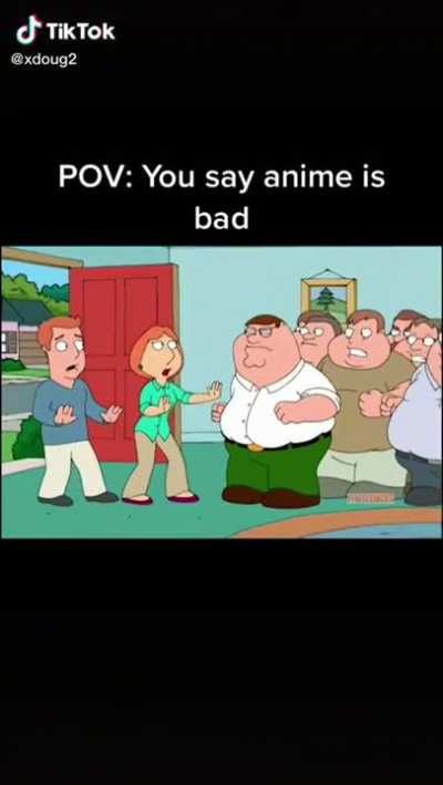 if you're an anime fan: shut the fuck up