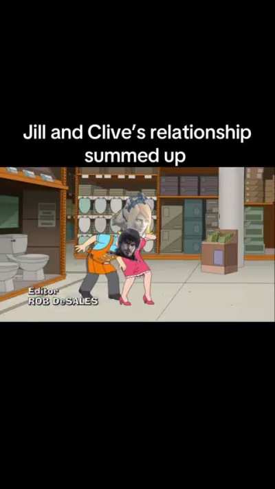 What Dante do when Clive has Jill