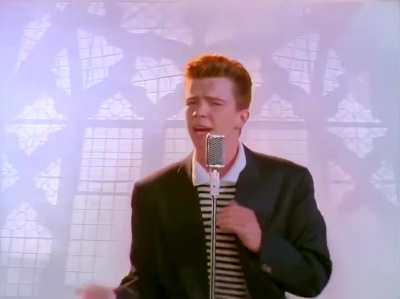 We can now Rickroll... in HD