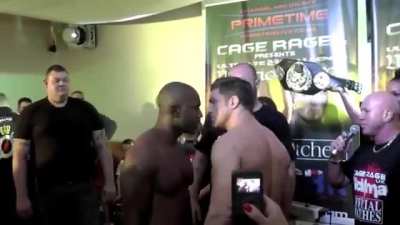 During the weigh in