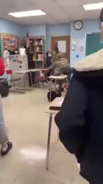 The time where a girl from my school brought a knife - to stab their bullies