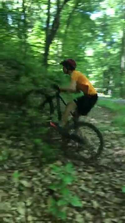 Mountain biking