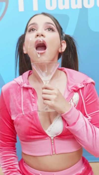 Drowning in cum