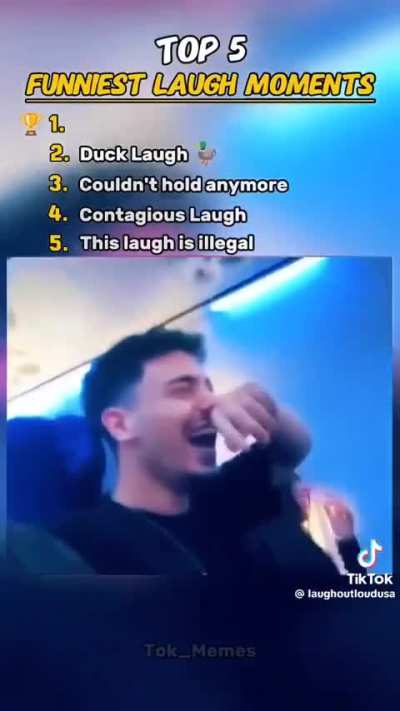 Best laugh I've heard in so long. (Cut from a compilation, it's not the entire compilation.)