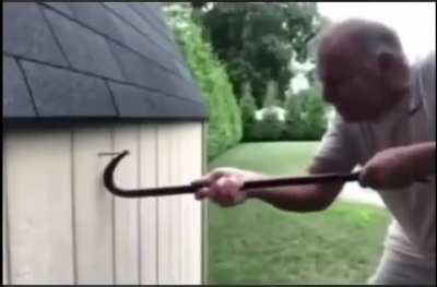 Gotta get that nail out.
