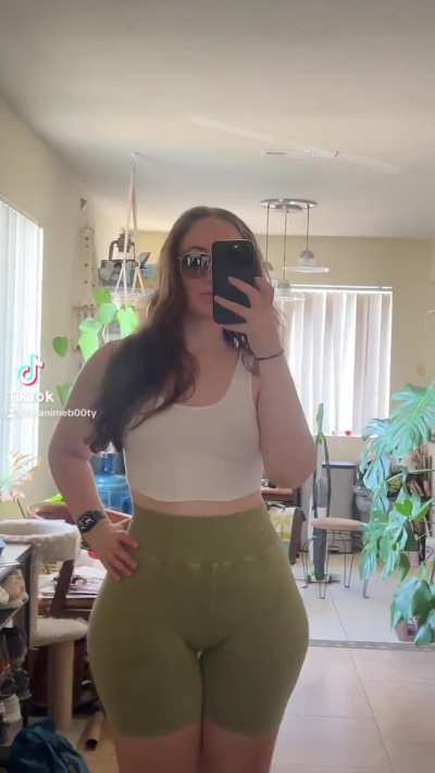 Cameltoe shorts