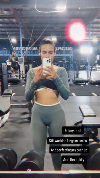 Getting Fit via IG Story 12/29/25