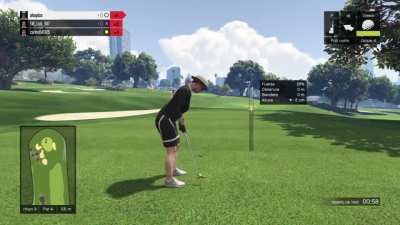 Gta Golfing be like: