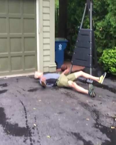 Regret isn't actually instant, as seen in this footage slowed down...