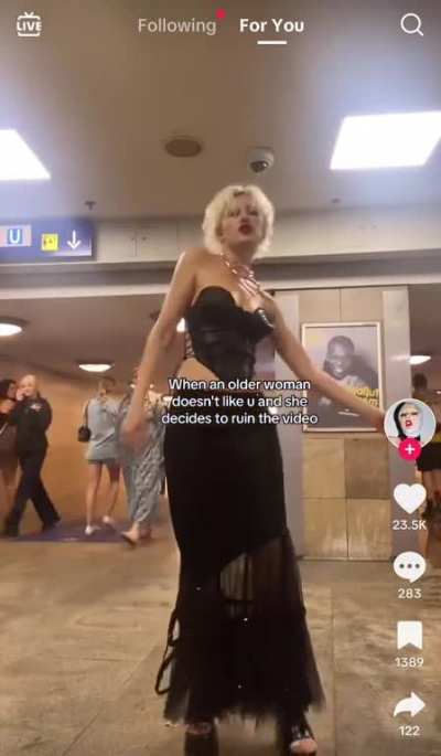 Or she was justâ¦trying to get by?