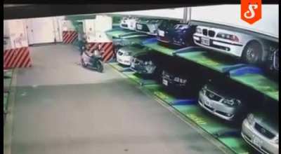 That car was waiting for that exact moment