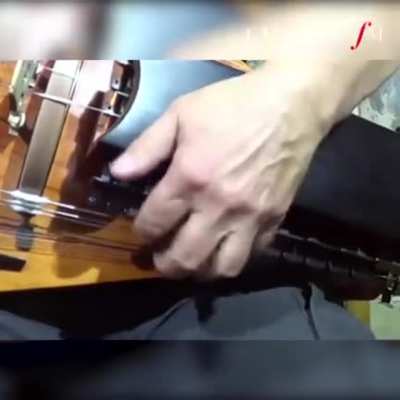 this is a zanfona aka hurdy-gurdy