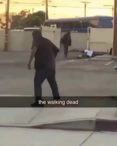 The walking dead