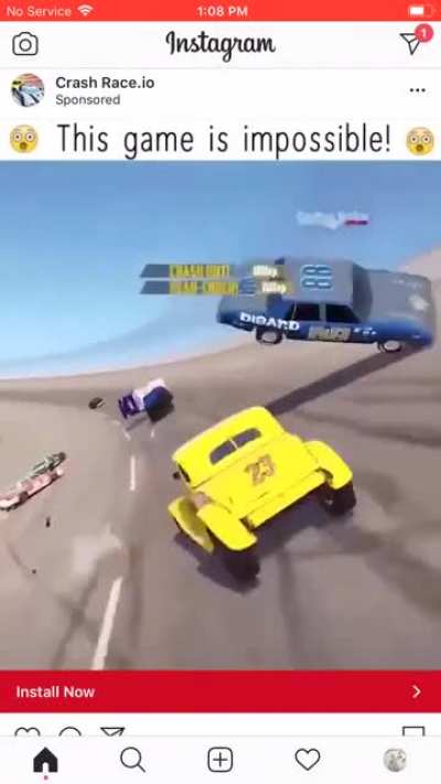 Ad literally just took Wreckfest gameplay!