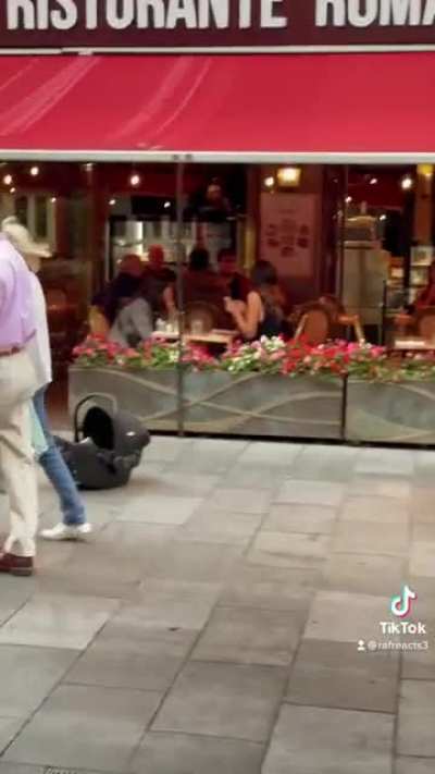 Crazy Social Experiment | MAN HITS BABY