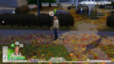 My Sim is a celebrity. An NPC saw me...