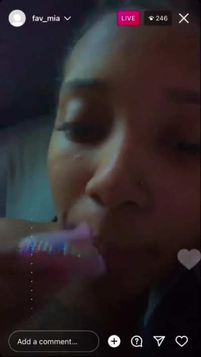Her last lit live