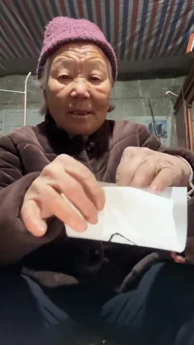 Granny learned some skills