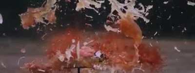 How a 152 mm Howitzer shot to the torso would decimate a human 