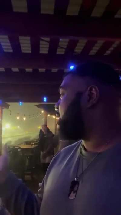Karen goes off on black man about 