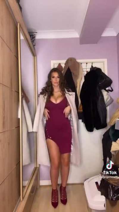 Choose her dress