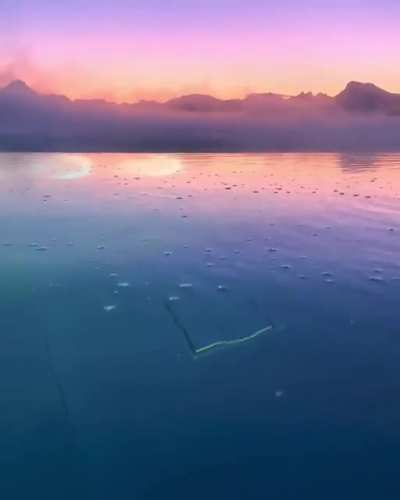 This mountain view in Switzerland